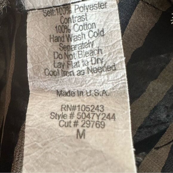 .i.p. (Happening in the Present) Zebra Print Tank Top - Size M - Picture 2 of 7